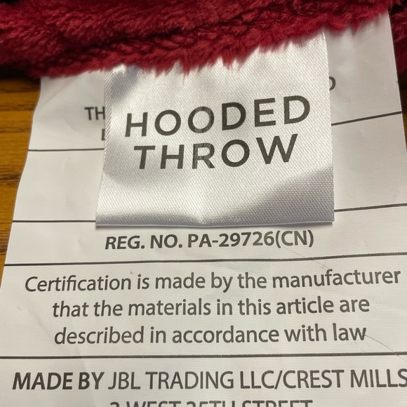 New Soft Hooded Santa
Plush Throw - Picture 5 of 5